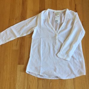 H&M Long Sleeve V-Neck Blouse
